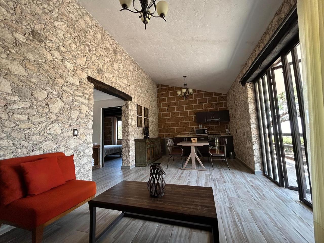 Cabanas, Suites Y Habitaciones Rancho San Jorge ベルナル エクステリア 写真