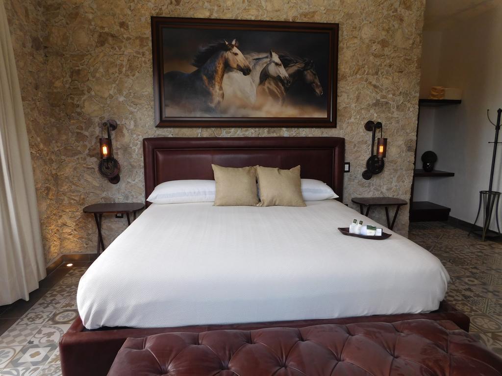 Cabanas, Suites Y Habitaciones Rancho San Jorge ベルナル エクステリア 写真