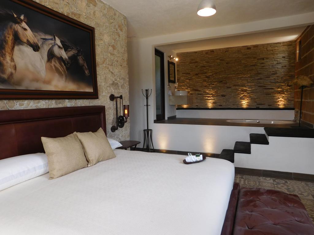Cabanas, Suites Y Habitaciones Rancho San Jorge ベルナル エクステリア 写真